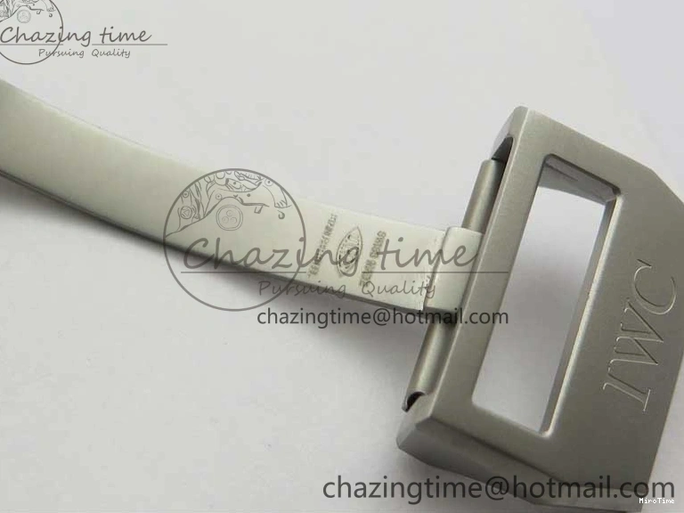 MIROTIME 0304 Reliable Pilot Chrono Blue Angels Black Ceramic ZF Best Edition on Blue Leather Strap A 7088